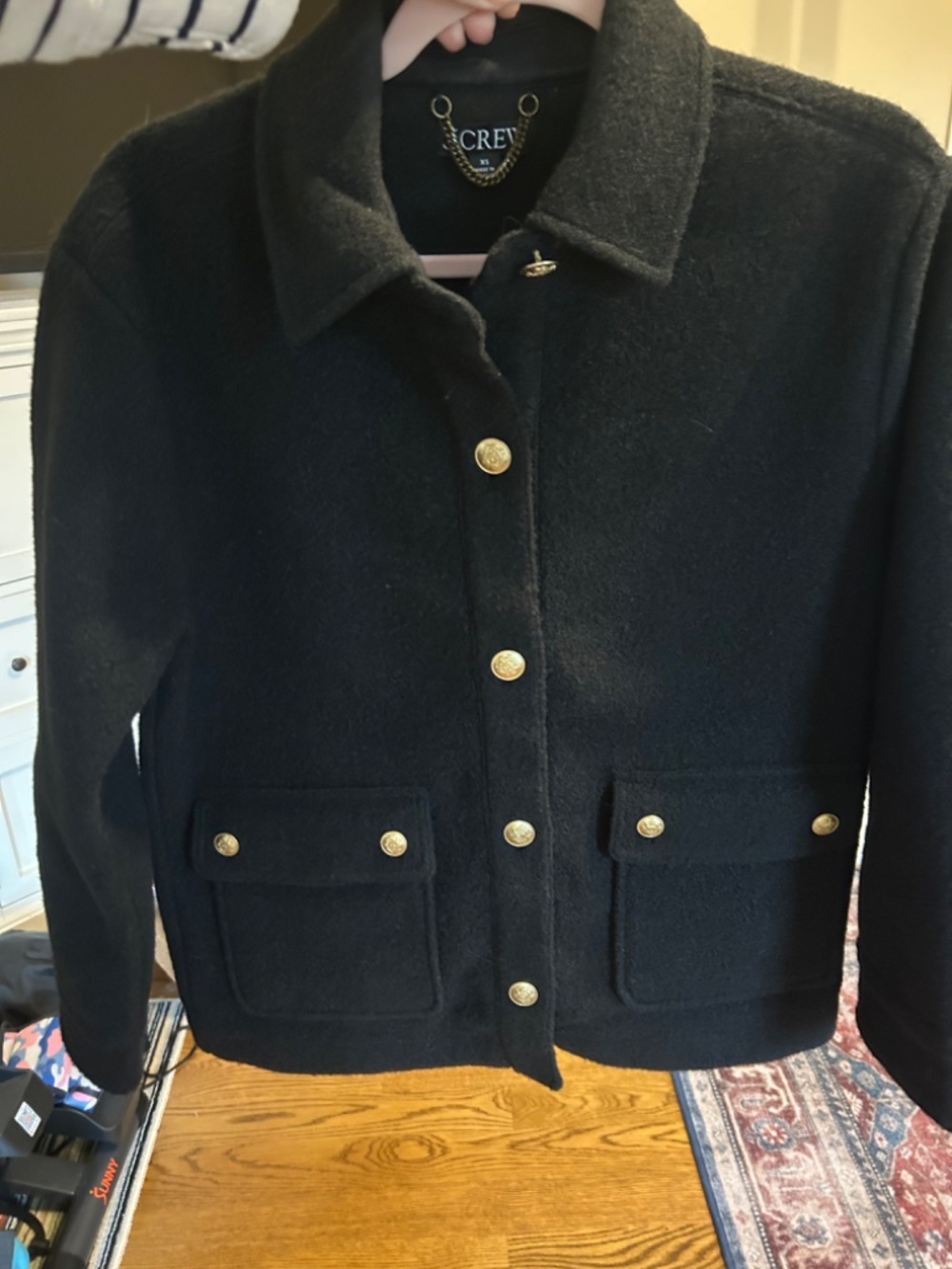 J. Crew Boucle Utility Chore Jacket Size XS